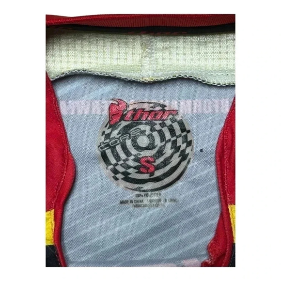 THOR Black Dirt Bike Jersey Size Small - Picture 2 of 8